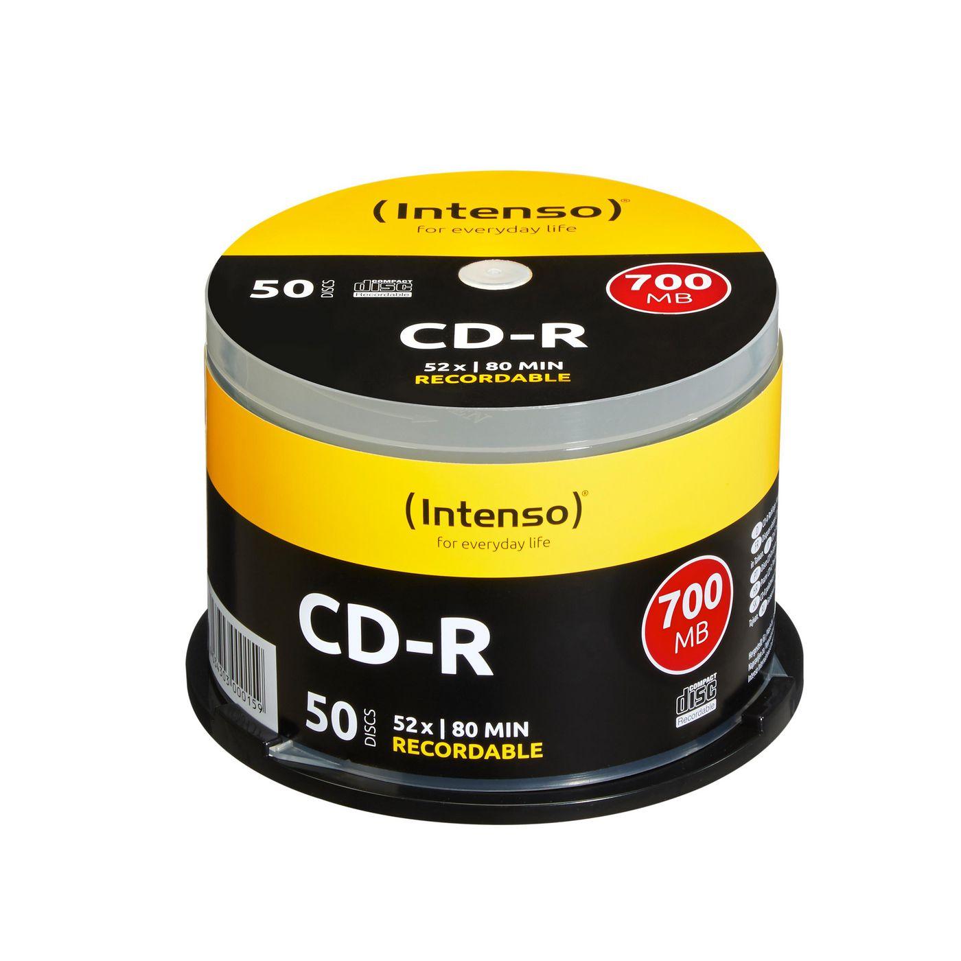 CD-R 700 MB/80 M.52X CAKE...