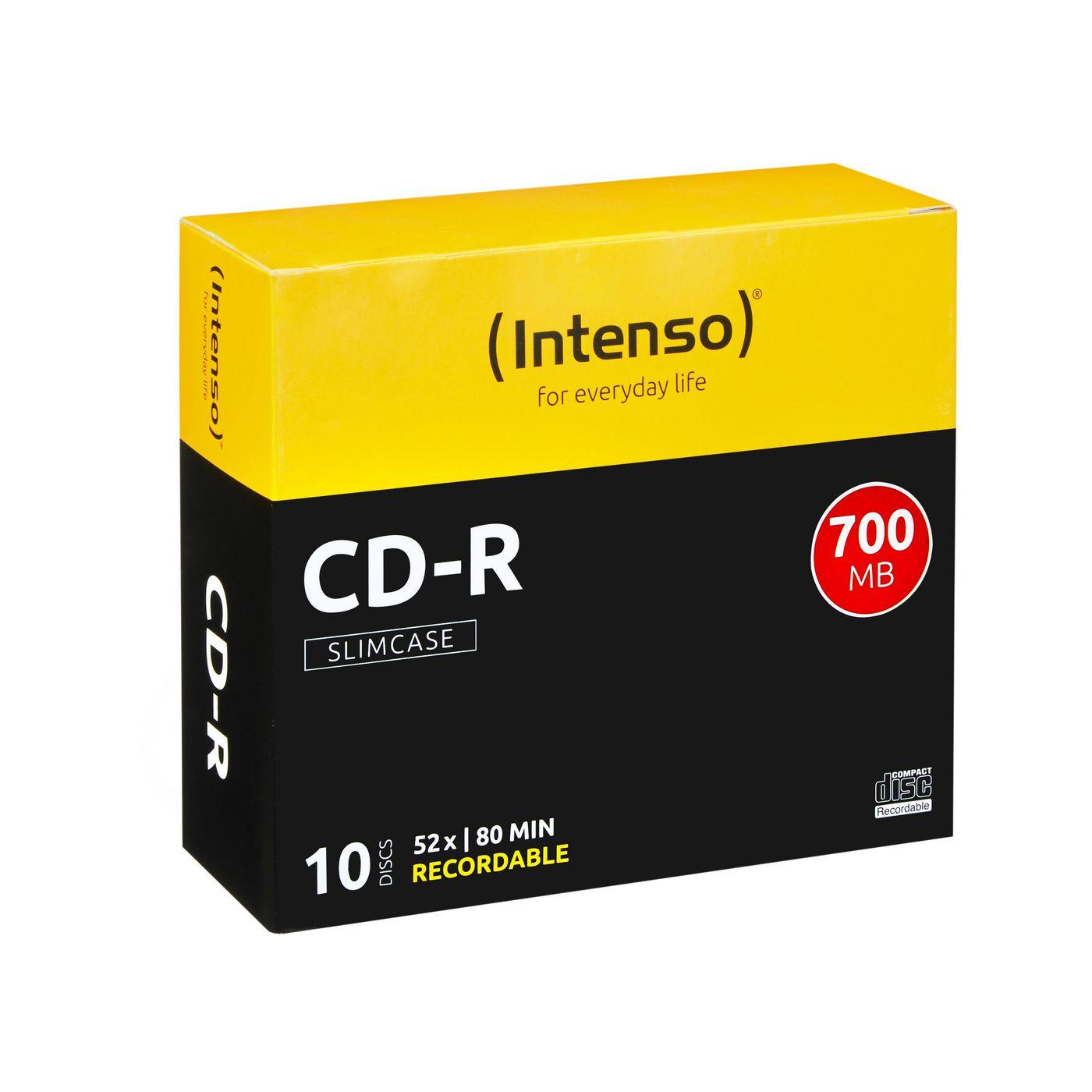 CD-R 700 MB/80 M.52X SLIM...