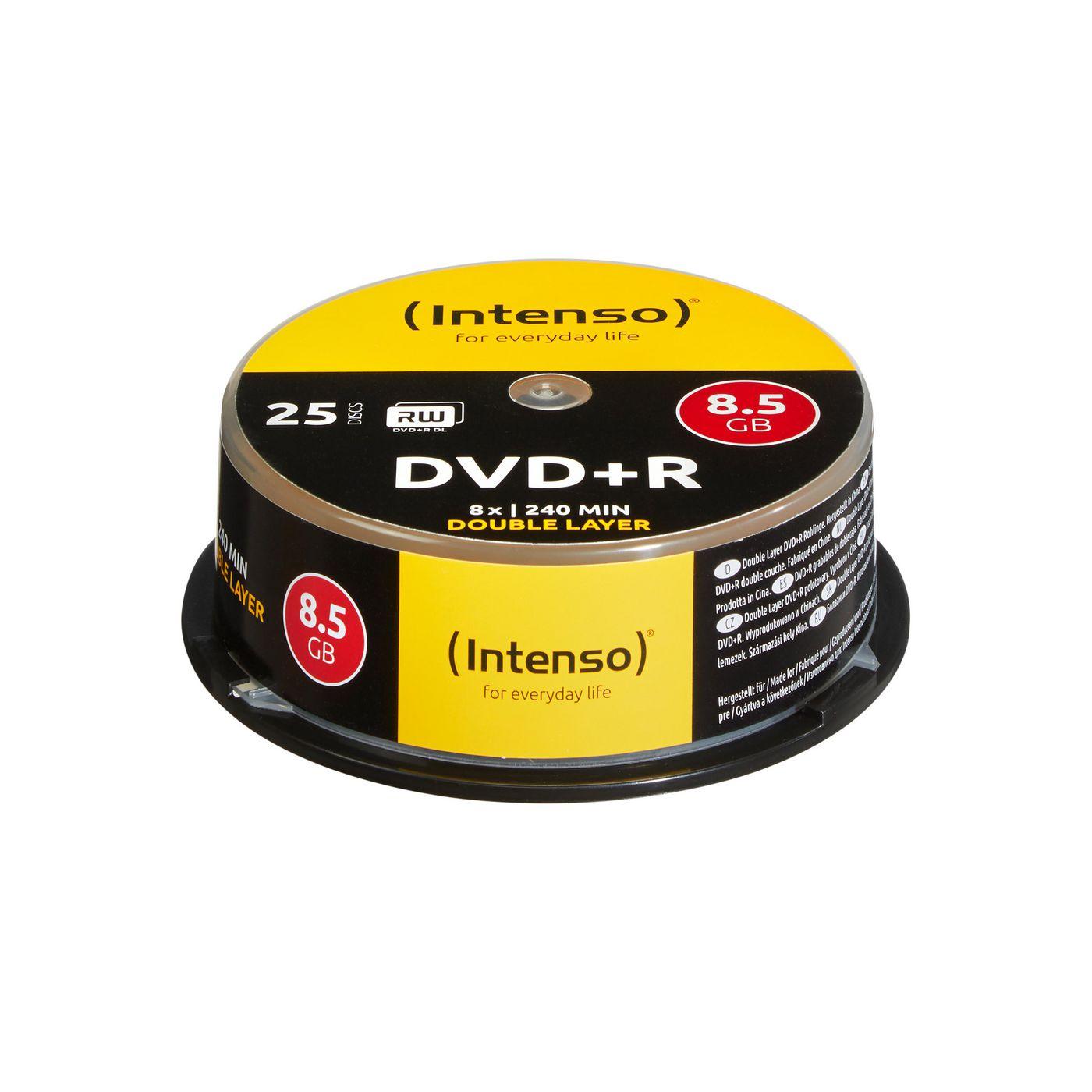 DVDR Intenso 85GB 25pcs Cake