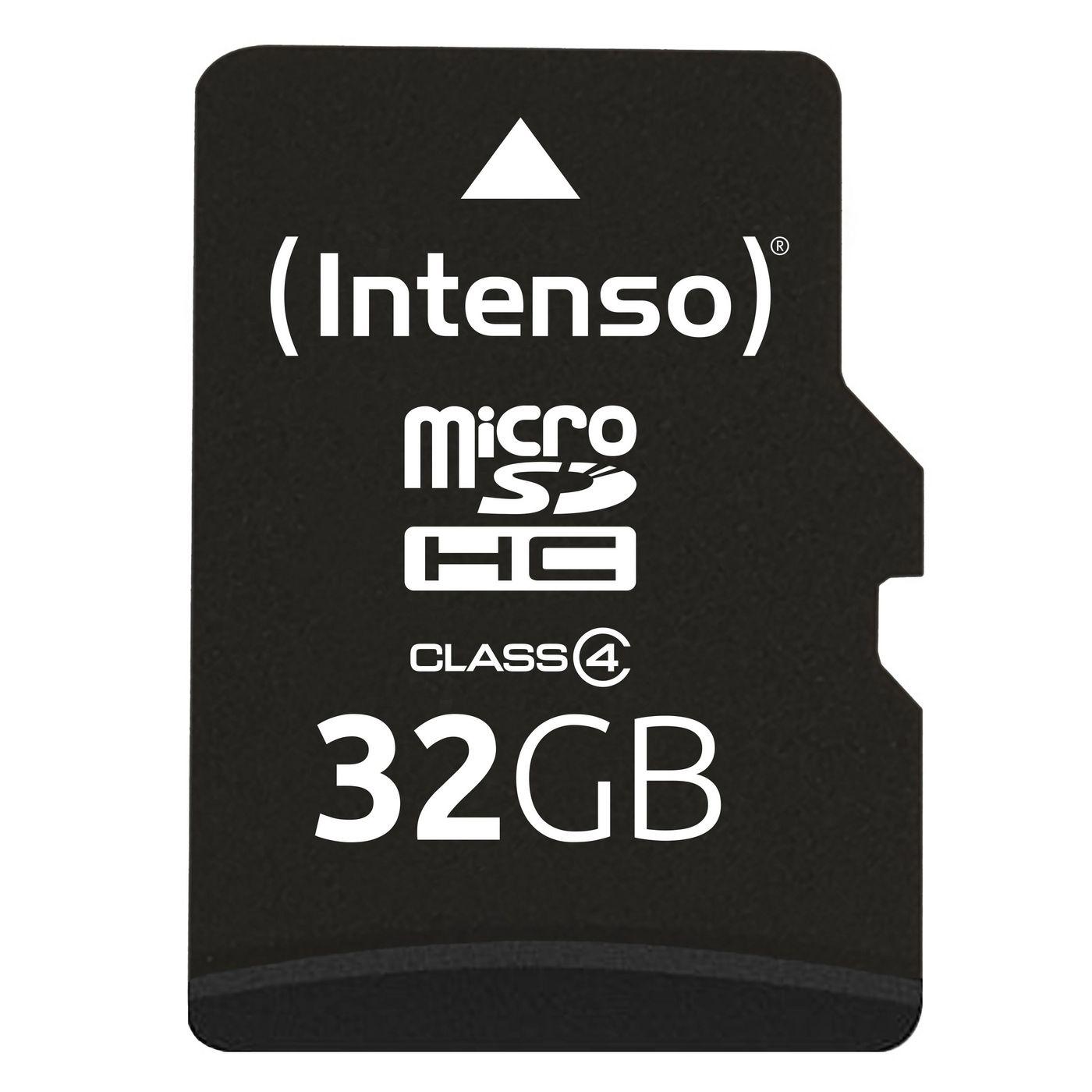 MicroSDHC 32GB Intenso...