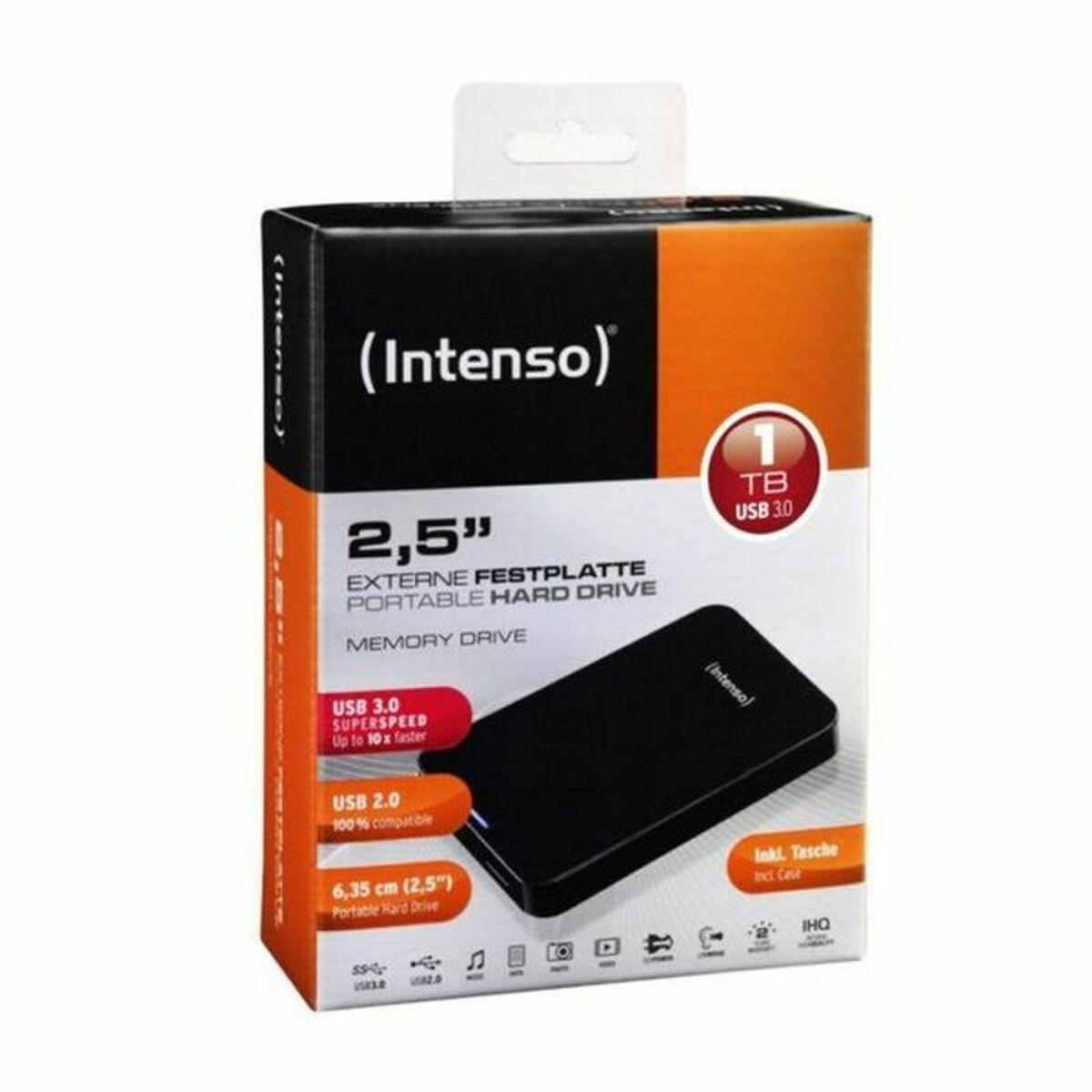 Intenseo Memory Drive - 1 TB in Black Bag (HDD esterno 2.5)