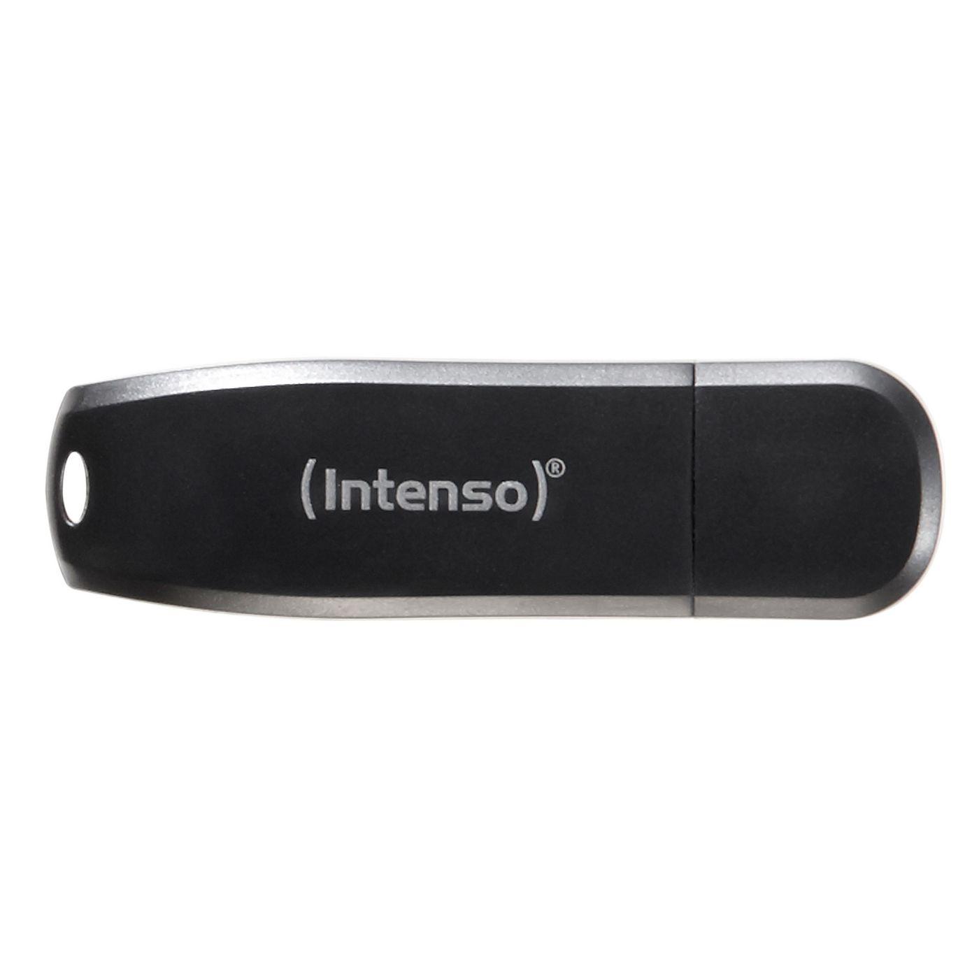 Unità flash USB Intenso Speed Line 32 GB USB tipo A 3.2 Gen 1 3.1 Gen 1 Nero (unità flash USB 3.0 Intenso Speed Line da 32 GB)