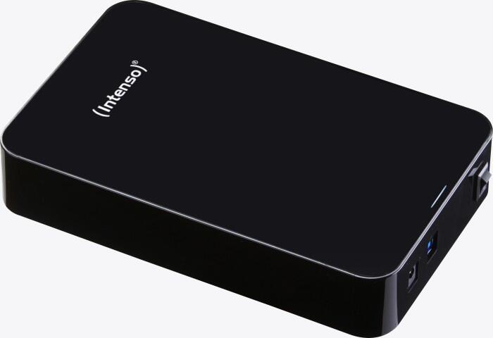 Intenso Memory Center disco rigido esterno 6000 GB Nero (6TB Intenso Memory Center USB 3.0 3.5inch Portable Black HDD)