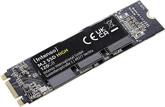 Intenso High M.2 120 GB Serial ATA III (120GB Intenso M.2 SATA III High Performance SSD)