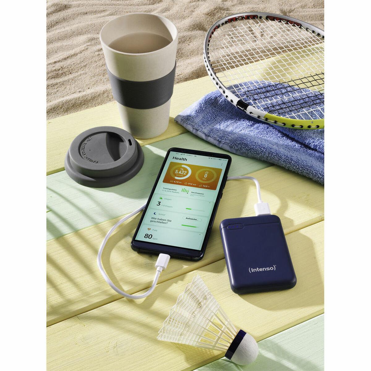 Intego Power Bank XS5000-Blue (5000 MAH 21 A-1X