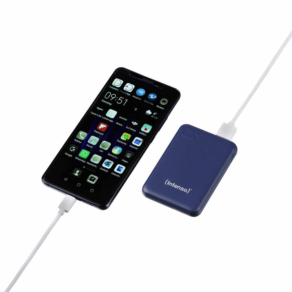 Intego Power Bank XS5000-Blue (5000 MAH 21 A-1X