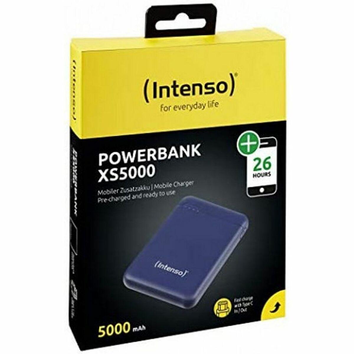 Intego Power Bank XS5000-Blue (5000 MAH 21 A-1X