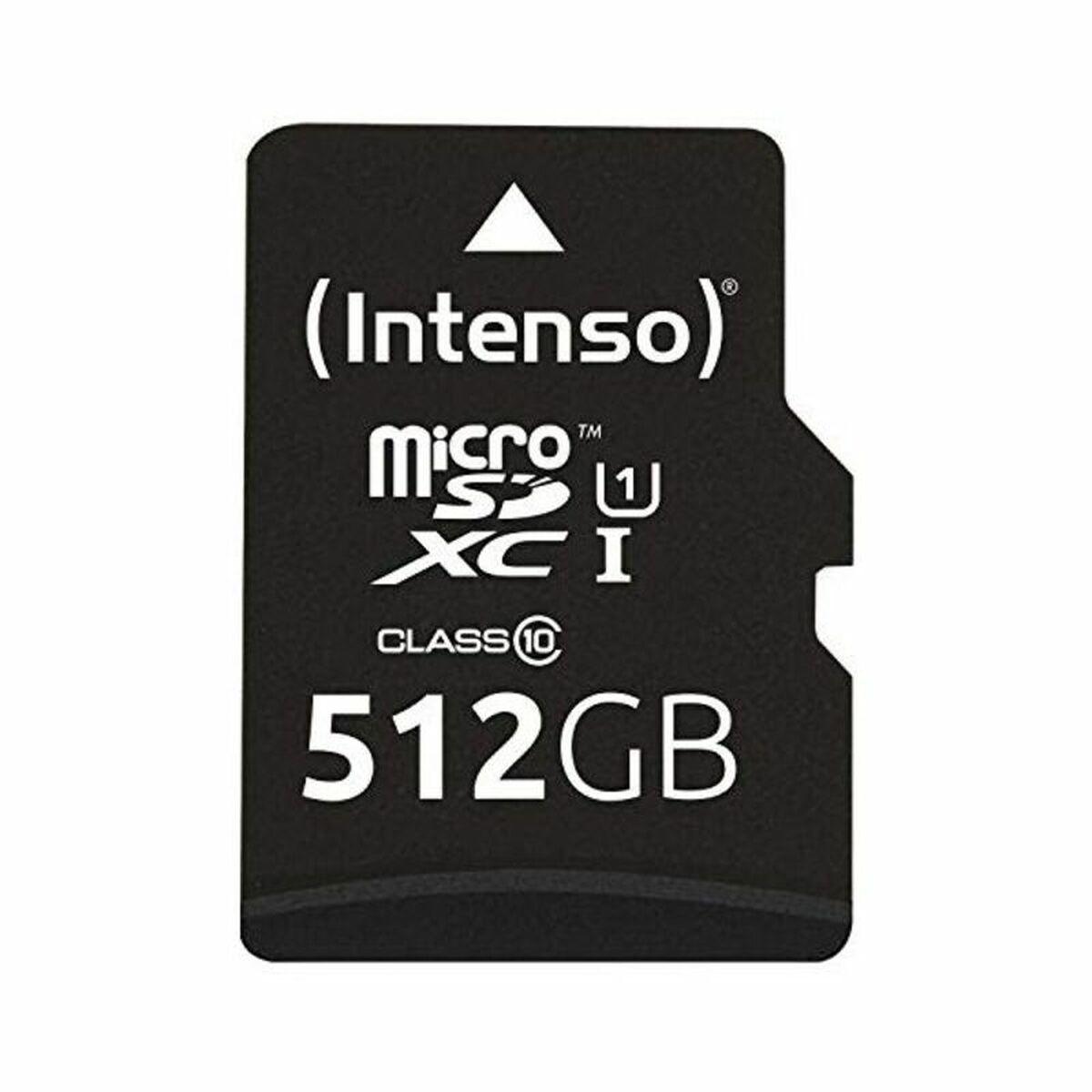 Intenso microSD Karte UHS-I Premium 512 GB Classe 10 (512GB Intenso Premium UHS-1 Micro SD Card + adapter)