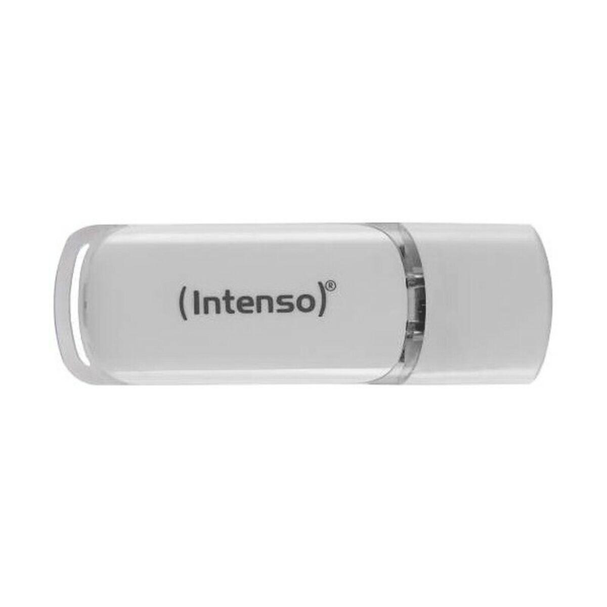 Intenso Flash Line unitÃƒÆ’Ã‚Â  flash USB 64 GB USB tipo-C 3.2 Gen 1 [3.1 Gen 1] Bianco (64GB Intenso Flash Line USB3