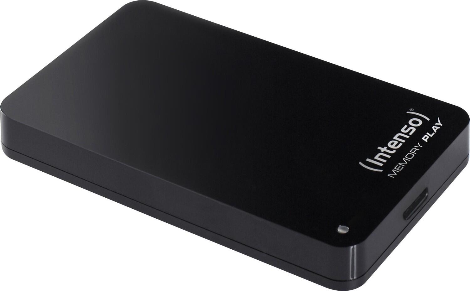 Intenseo Memory Play - 2 TB in nero (25 HDD esterno)