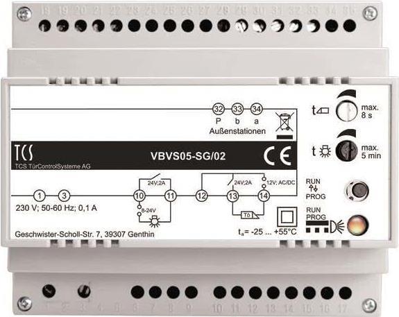 Unità di alimentazione e controllo VBVS05-SG/02 6TE (VBVS05-SG/02)