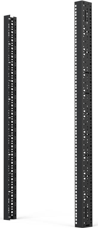 Schroff 23130-011 - Montagstie - Black - Steel - 24U - IEC 60297-1 (Din 41 494 - Parte 1) - 1200 mm (23130011)