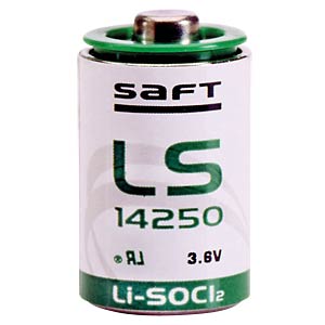 Batteria al litio Saft LS 14250 1/2AA 3,6 V 1200 mAh (confezione da 1)