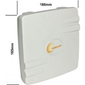 Allnet ANT-24-1T1R-PATCH-185-2.4-2.5-Directional-N-Type-Dual Polarization-Wall-Outdoor (ANT-24-1T1R-Patch-185)