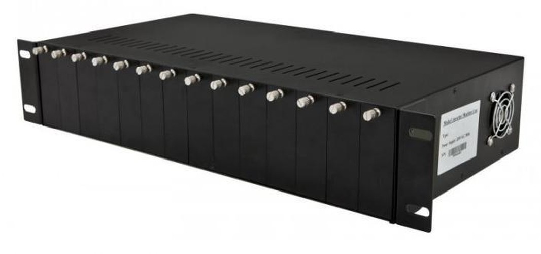 14-slot 19"-Chassis zum...