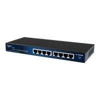 8x 10/100/1000Mbit Port Gigabit Desktop-Switch Ã¢â‚¬Â¢ WebManagegement Ã¢â‚¬Â¢ 8K MAC Adress Speicher mit 8 Gru