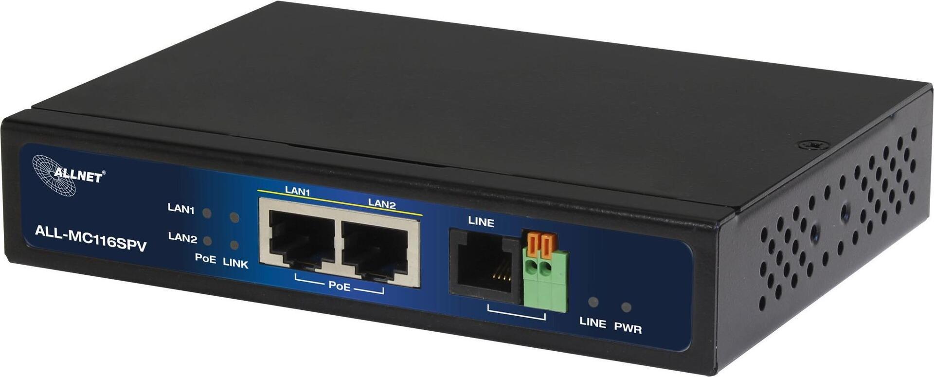 Ã¢â‚¬Â¢ FÃƒÂ¼r eine Punkt-zu-Punkt Verbindung wird auÃƒÅ¸erdem das Master Modem "ALL-MC116VP-VDSL2/ALL-MC115VDS