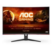 AOC G2 C32G2ZE/BK Monitor PC 80 cm (31.5") 1920 x 1080 Pixel Full HD LED Nero Rosso