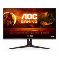 AOC 27G2SAE/BK Monitor PC 686 cm (27") 1920 x 1080 Pixel Full HD LED Nero Rosso