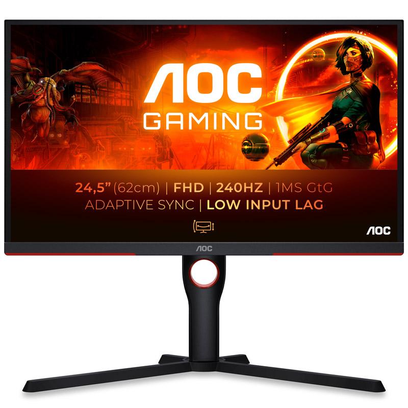AOC MONITOR GAMING 245 FHD REG ALTEZZA DP/HDMI