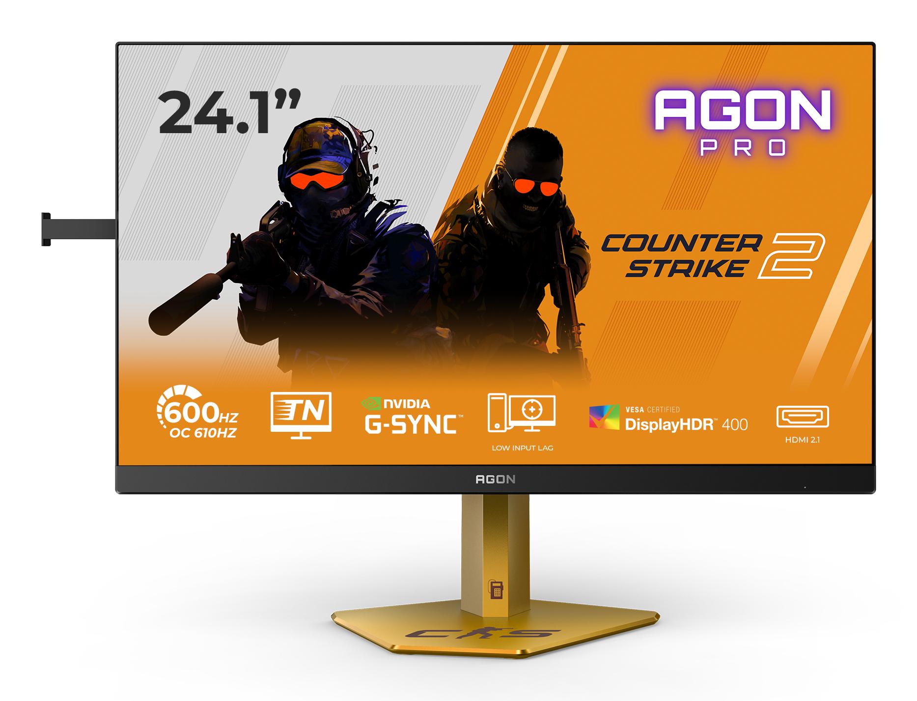 AOC AGON PRO CS24A Monitor PC 61,2 cm (24.1") 1920 x 1080 Pixel Full HD LED Nero