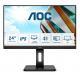 MONITOR AOC LED 23.8" Wide 24P2Q IPS 1920x1080 4ms 250cd/mq 50.000.0001 2x2W MM Reg. in H PIVOT VGA DVI HDMI DP USB