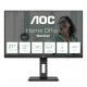 MONITOR AOC LED 27" Wide Q27P3CV IPS 2560x1440 4ms 350cd/mq 20.000.0001 2x2W MM PIVOT Reg.H 2HDMI DP USB-C Docking