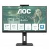 MONITOR AOC LED 27" Wide Q27P3QW IPS 2560x1440 4ms 350cd/mq 20.000.0001 2x5W MM WEBCAM PIVOT Reg.H 2HDMI DP