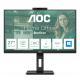 MONITOR AOC LED 27" Wide Q27P3CW IPS 2560x1440 4ms 350cd/mq 20.000.0001 2x5W MM WEBCAM PIVOT Reg.H 2HDMI DP USB-C Docking