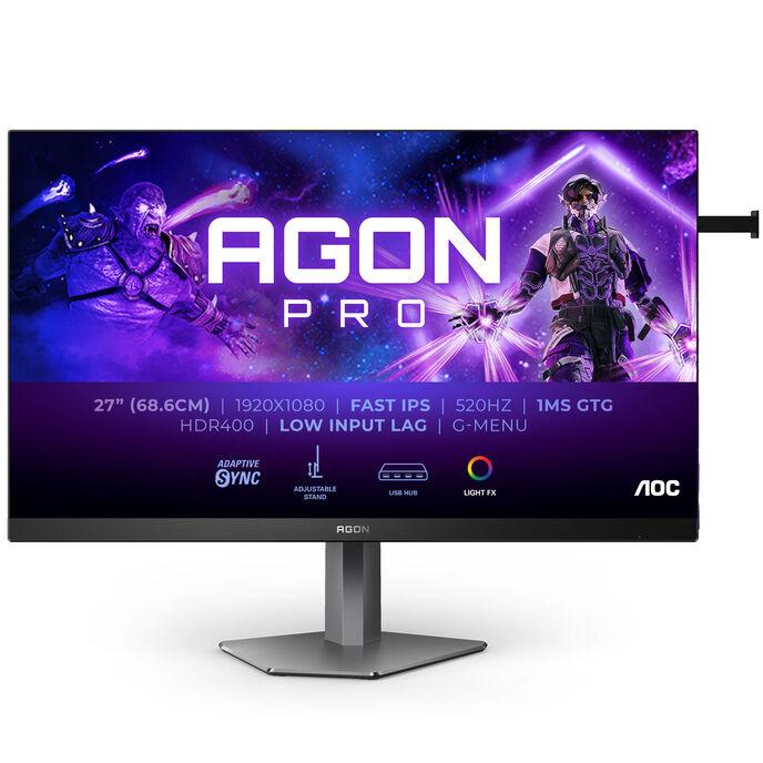 AOC G2 AG276FK Monitor PC 686 cm (27") 1920 x 1080 Pixel Full HD LED Nero Grigio