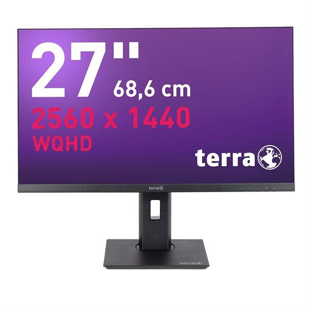 TERRA 3030231 Monitor PC 686 cm (27") 2560 x 1440 Pixel Wide Quad HD LED Nero