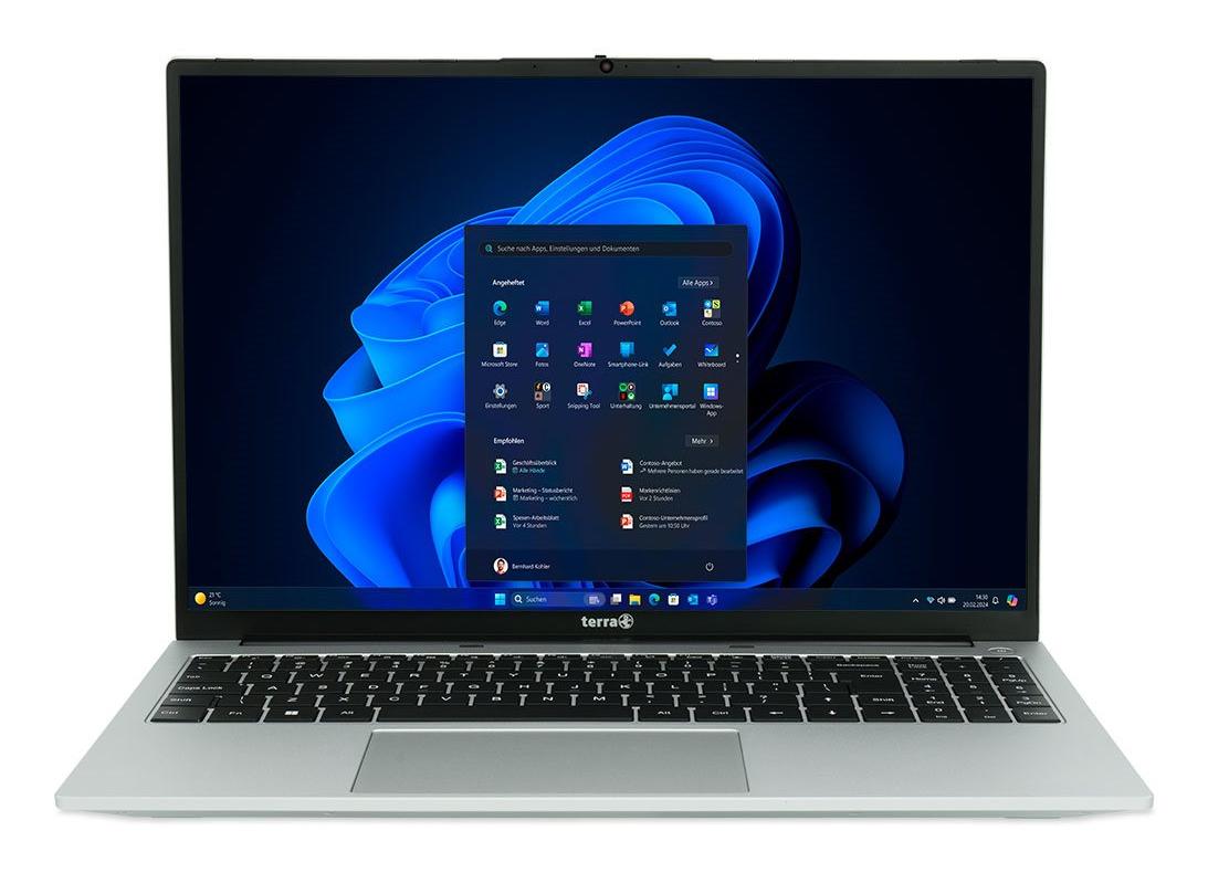 TERRA MOBILE 1610 Intel Core i5 i5-1235U Computer portatile 406 cm (16") WUXGA 16 GB DDR4-SDRAM 512 GB SSD Wi-Fi 6 (802.11ax) W