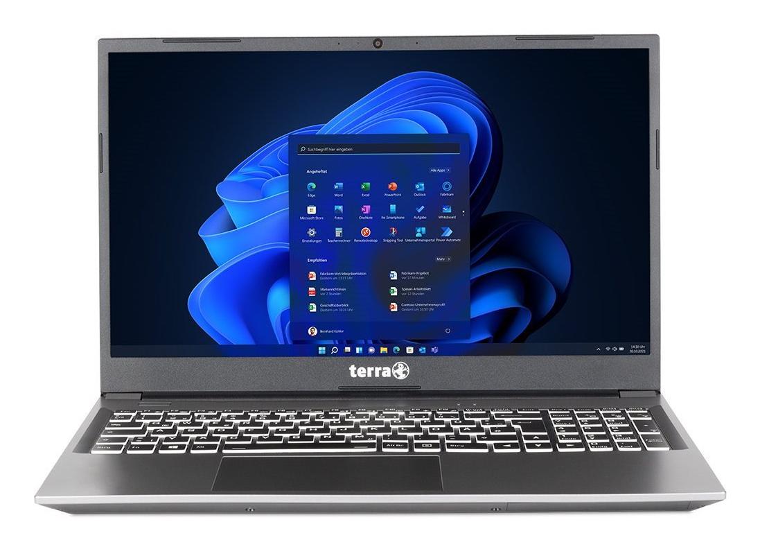 TERRA UK1220819 laptop AMD Ryzen 5 7430U Computer portatile 396 cm (15.6") Full HD 16 GB DDR4-SDRAM 500 GB HDDSSD Wi-Fi 6E (802