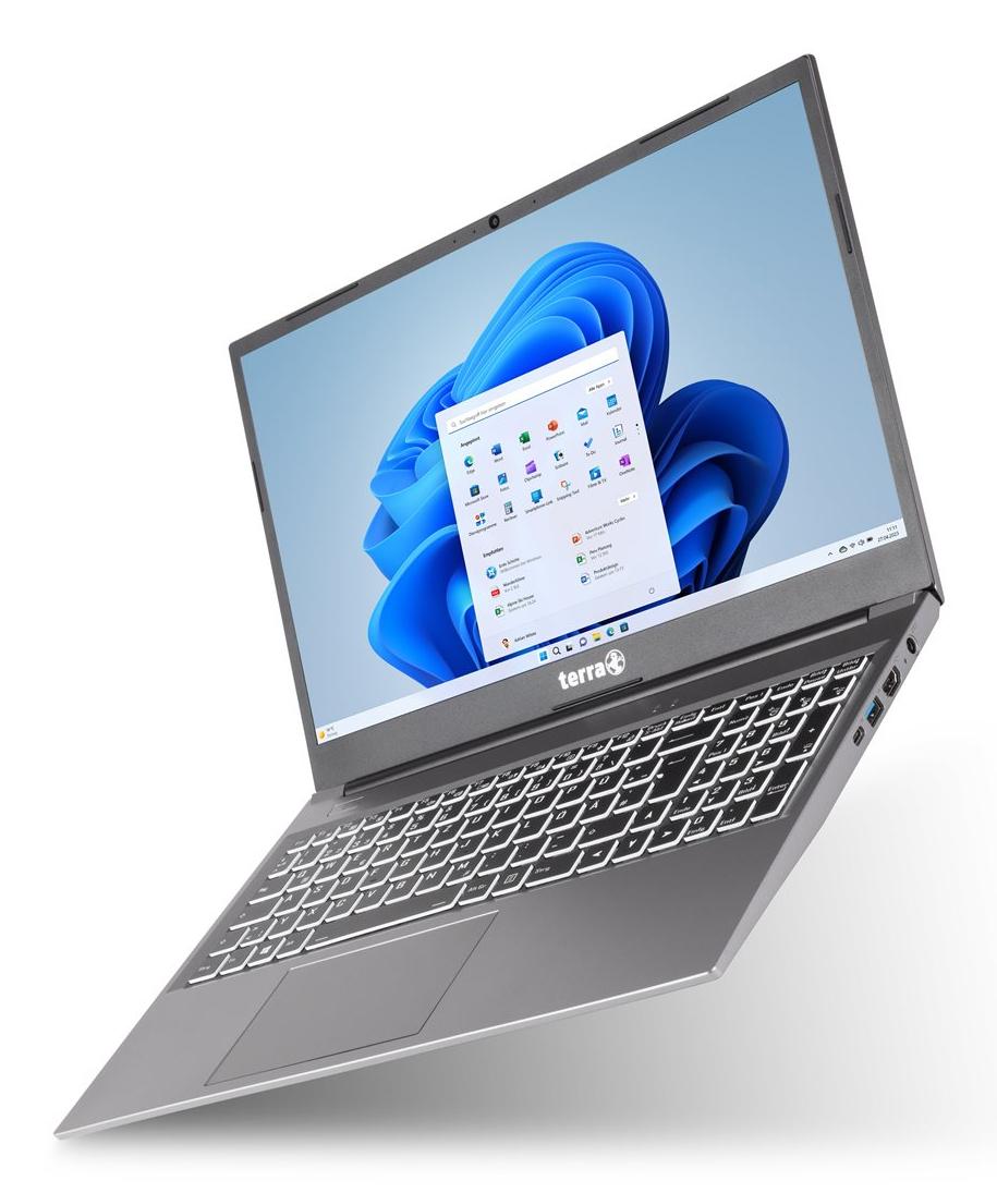 TERRA 1716R Intel Core i3 i3-1315U Computer portatile 396 cm (15.6") Full HD 8 GB DDR3-SDRAM 500 GB SSD Wi-Fi 6 (802.11ax) Wind