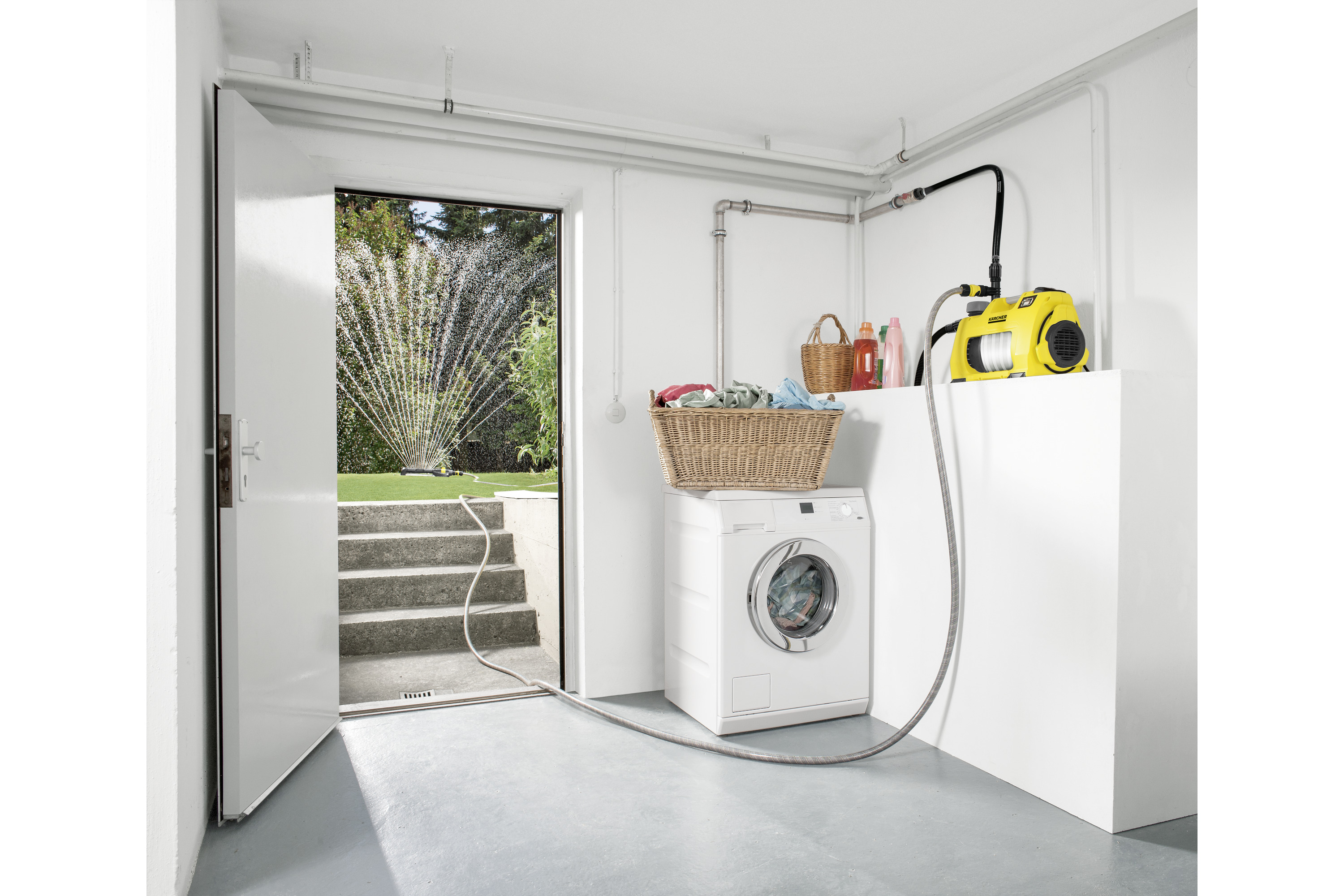 Pompa per irrigazione giardino BP 5 Home giallo nero 1000 watt