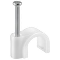 Morsetto per cavo bianco - diametro massimo del cavo 70 mm