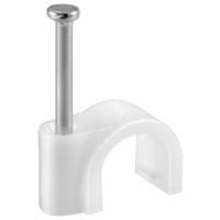 Morsetto per cavo bianco - diametro massimo del cavo 90 mm