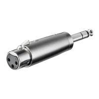ADATTATORE XLR FEMMINA 3 POLI - 6,35MM MASCHIO 4 POLI STEREO