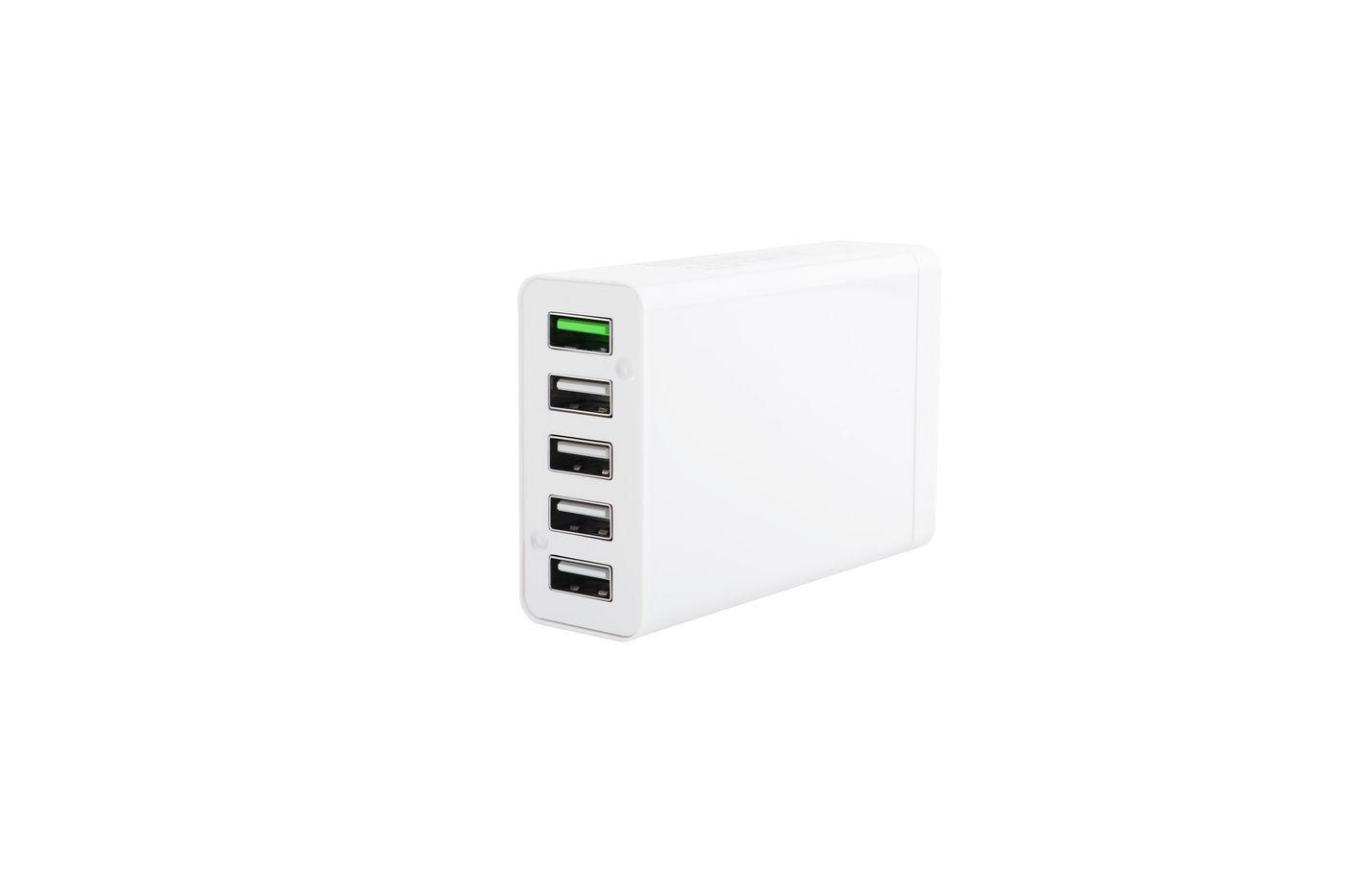 Caricatore USB multiporta Bianco