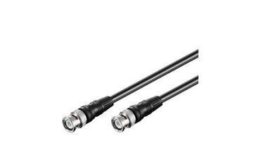 Microconnect 50074 cavo coassiale 5 m BNC Nero (BNC Cable 5m RG59 Black - BNC Cable 5m RG59 Black - Warranty 300M)