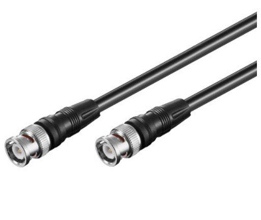 Microconnect 50088 cavo coassiale 10 m BNC Nero (BNC - BNC 10m M-M - RG 58 - 50 OHM - shielded - Warranty 300M)