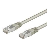 Cavo patch CAT5e 3,0m grigio SF/UTP 2xRJ45, PVC, CCA