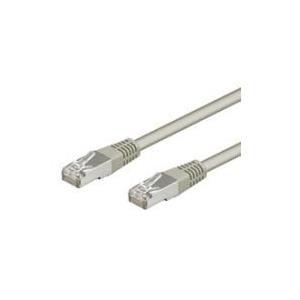 Cavo patch CAT5e 5,0 m grigio SF/UTP 2xRJ45, PVC, CCA