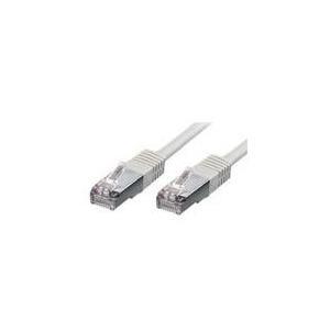 Cavo patch CAT5e 30,0m grigio SF/UTP 2xRJ45, PVC, CCA