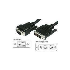 Full HD DVI-I/VGA Cable 1m