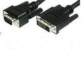 Microconnect 50991 cavo e adattatore video 3 m DVI-I VGA D-Sub Nero (Full HD DVI-I/VGA Cable 3m - DVI-I 125 Male - VGA Male - D