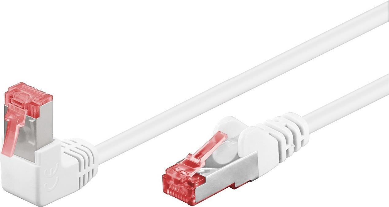 goobay CAT 6 SFTP, PiMF 1m Patchkabel Hvid