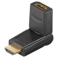 Goobay 51721 adattatore per inversione del genere dei cavi HDMI Nero (Goobay 180Ãƒâ€šÃ‚Â° HDMI adapter - Black)