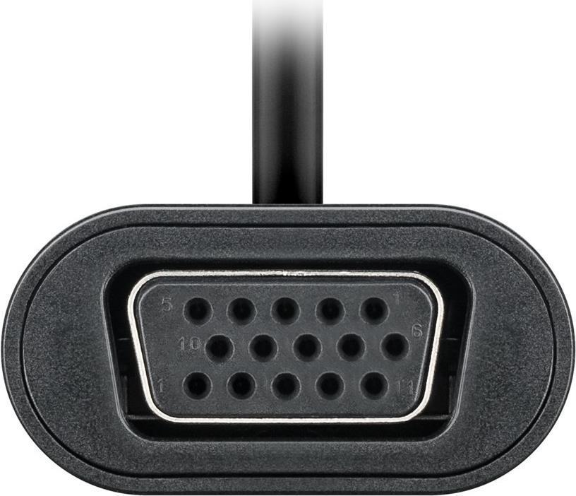 Goobay 51776 cavo adattatore video 02 m USB Type-C VGA (D-Sub) Nero (51776)