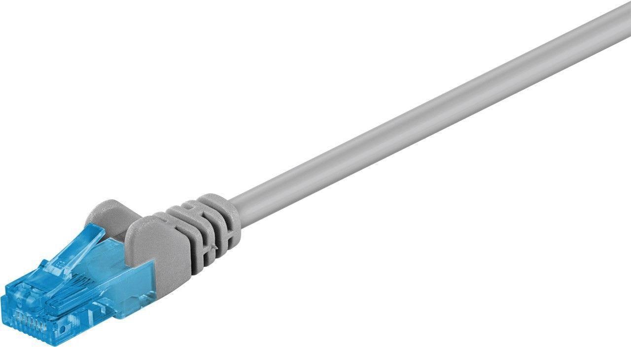 Goobay Wentronic - Cavo patch - RJ -45 (M) a RJ -45 (M) - 1,5 m - UTP - Cat 6A - Free alogeno, senza ganci, improvvisamente - G